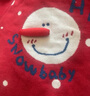 babylove【清仓】婴儿连体衣冬季红色圣诞针织哈衣宝宝防寒毛衣snowbaby snowbaby 66cm 实拍图