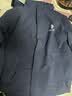 U.S. POLO ASSN.夹克男连帽透气情侣冲锋衣加绒加厚棉服外套男棉衣上衣藏蓝 XL 实拍图