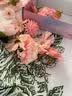星恒梦仿真花绢花花朵痛包装饰假花材料手工diy头饰花环婚庆胸花材料包 仿真花绢花粉色一套20朵 实拍图