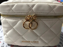 CHARLES&KEITH复古拼色菱格链条斜挎包盒子包生日礼物CK2-80781893-2 White白色 S 实拍图