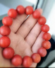 妍韵珠宝精品13-13.5mm保山南红玛瑙手串本命年蛇年转运护身水晶玛瑙手链 实拍图