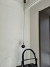 雷士（NVC）北欧轻奢吊线吊灯餐厅灯卧室灯百搭床头小吊灯灯具灯饰 C款珍珠黑  10WLED 3000K 单支装 实拍图