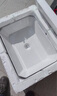 杜拉帝亚欧式迷你陶瓷台上盆家用卫生间单盆小户型洗手盆小尺寸阳台洗脸盆 JS6040（600*400*160） 洗手盆+冷热抽拉龙头+安装配件 实拍图