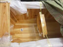 加厚泡澡木桶浴桶全身沐浴桶家用洗澡盆实木熏蒸桶汗蒸桶浴缸 原木款120长60宽65高元宝三箍加 实拍图