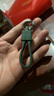 海备思Type-C便携数据线USB4充电线双头全功能雷电4ctoc短线收纳钥匙扣挂绳适用手机笔记本平板电脑 USB4绿色短线 实拍图