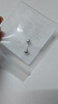 Lnieer医用F136钛合金螺丝拧扣耳钉女养耳洞男睡觉免摘耳骨钉耳蜗钉鼻钉 一对【4mm锆石+8mm杠长】钛合金 实拍图