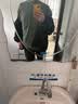 BODYWILD内衣男士小高领长袖基础家居上衣FUN系列绿色175A 实拍图