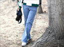 衣织炫牛仔裤女士2026春秋新款休闲裤子高腰窄版阔腿裤宽松直筒加绒长裤 135 浅蓝色【春秋款】  MSN-1 XL 29【115-125斤】 实拍图