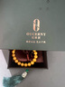 欧采妮（OUCERNY）珍藏级原石蜜蜡手串散珠天然鸡油黄满蜜单圈琥珀手链送女神节礼物 8.5-9mm 适合手围15-16CM 实拍图
