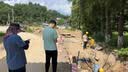 踏路者冰丝防晒衣男士春夏大码透气冰感轻薄款大帽檐秋防晒服钓鱼皮肤衣 咖绿色 3XL 【160-175斤】 实拍图
