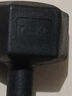 华亚（HUAYA） 哑铃环保包胶六角手铃男士家用健身器材 7.5KG 一只（单只） 实拍图