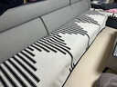 钟爱一生沙发垫四季通用防滑皮沙发座垫高级感沙发罩盖布巾北欧风 雪尼尔 经典风-黑色 110cm*280cm 大四人位 实拍图
