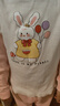 迷你木木屋儿童保暖秋衣秋裤秋冬男女童家居服宝宝纯棉睡衣 番茄猫猫 120  实拍图