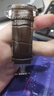 潮熙适用天梭库图T035表带男真皮1853表带原款式蝴蝶扣T035627 T035617 T035407 T035410A 型号专用 棕皮棕线无扣 24mm 实拍图