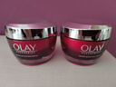 玉兰油（OLAY） 大红瓶面霜进口版  女士紧致抗皱新生塑颜金纯 【两瓶装】大红瓶日霜 实拍图