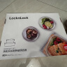 乐扣乐扣（LOCK&LOCK）格拉斯耐热玻璃保鲜盒八件套装冰箱收纳微波炉饭盒LLG447S014 实拍图