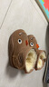 B.Duck小黄鸭童鞋儿童雪地靴冬季男女童长毛绒舒适大棉靴子6874棕色24 实拍图