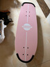 菠萝君（Pi Roller）S7陆地冲浪板四轮初学者成人滑板儿童陆冲板专业刷街路冲板免蹬地 28英寸S7【七色花】 陆地冲浪板 实拍图