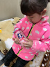 btif儿童保温杯吸管小学生上学便携保温水杯男316不锈钢高颜值水杯 玫红公主【不带锁扣款】 380ml 实拍图