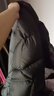 艾莱依（ERAL）羽绒服女士温暖连帽长款羽绒服女冬季设计感鸭绒外套 炭黑 L 165【建议140-155斤】 实拍图