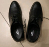 卡帝乐鳄鱼（CARTELO）软牛皮男士皮鞋商务正装鞋男耐磨透气皮鞋男KJ02 黑色加棉款 43 实拍图
