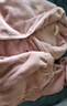 南极人女士睡衣女冬加绒长袖开衫可外穿法兰绒家居服小羊棉粉 实拍图