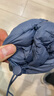 京东京造【air+零压羽绒】轻薄羽绒服男外套冬立领白鸭绒 薄雾蓝M 实拍图