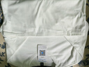 真维斯（JEANSWEST）长袖t恤男装秋冬季款保暖内搭打底衫双面加绒纯色男士长袖上衣服 低领 白色 纯色 M 【柔软舒适】 实拍图