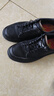 红蜻蜓男鞋春秋休闲皮鞋子男士板鞋潮流厚底户外运动鞋男WTA14154黑色41 实拍图