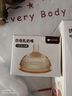 kamidi断奶奶瓶仿母乳硅胶奶瓶新生儿吸管奶瓶防胀气耐摔戒奶奶瓶 250ML【3孔+1孔奶嘴】 0-7个月 实拍图