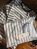 俞兆林长袖t恤女经典条纹圆领内搭时尚休闲上衣百搭打底衫 Y143T2008 实拍图
