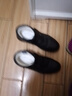 红蜻蜓真羊毛棉鞋冬季休闲高帮厚绒男鞋一脚蹬WJD44660 黑色 42 实拍图