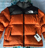 北面（The North Face）1996Nuptse高蓬鹅绒羽绒服ICON潮牌情侣款经典美版尺码|3C8D 5PO/落日橘 M /175（建议130-150斤） 实拍图