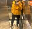 OUTDOOR PRODUCTS【黄亦玫同款】外套女户外防风防泼连帽夹克登山徒步衣服向日葵黄 实拍图