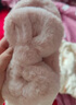 戴维贝拉（DAVE＆BELLA）儿童围巾毛绒女童围脖保暖宝宝护脖巾防风秋冬新款小童围巾 云粉【现货】 长80*宽10CM 实拍图