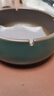 悠瓷（youcci）创意烟灰缸复古中式个性陶瓷烟缸家用客厅办公室烟灰缸桌面摆件 烟灰缸-大号黛绿 实拍图