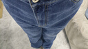 九牧王男裤牛仔裤秋季时尚丹宁弹力柔软轻肤舒适直筒牛仔裤男 实拍图