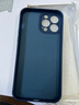 品胜 适用苹果13ProMax手机壳iphone13ProMax柔性液态保护套全包防摔13ProMax超薄软壳直边手机壳蓝色 实拍图