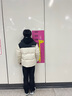李宁火锅羽绒服丨男女保暖宽松立领短款防泼水面包服外套AYMU497 实拍图