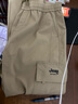 JEEP SPIRIT吉普工装裤男士裤子男秋冬季休闲裤男多口袋男裤 卡其色加绒 3XL 实拍图