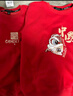 真维斯（Jeanswest）红色卫衣男女款秋冬季休闲宽松上衣马年本命年衣服过新年会定制款 红色 平安幸运_K S 【推荐90-110斤】 实拍图