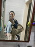 新潮代旅行包男手提帆布大容量单肩斜挎包出差行李包运动干湿分离健身包 3049卡其色【带独立鞋仓】 实拍图