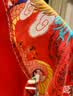优奇婴儿衣服秋款新生男女宝宝连体衣满月百天周岁礼服红色喜庆哈衣 实拍图