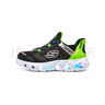 Skechers斯凯奇儿童闪穿鞋无需弯腰一脚蹬男大童运动鞋闪灯鞋跑鞋403843L 实拍图