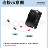 派乐特 鱼缸增氧泵小型氧气泵机家用充氧机养鱼打氧气泵套装 双孔5W 实拍图