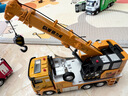 卡威（KIV）合金儿童玩具车3-6岁工程车吊臂起重吊车玩具车仿真汽车模型男孩 【大号】合金-吊臂车 实拍图