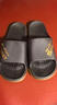 惠夫人拖鞋男外穿夏季大码情侣家用软底浴室洗澡防滑凉拖女户外夏天 【升级款】黑金 44-45 (适合43-44码穿) 实拍图