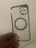 卡莱澳 【不易发黄】苹果14手机壳iphone14电镀磁吸保护套带镜头膜全包超薄防摔壳 黑色 实拍图