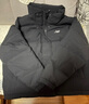 NEW BALANCE 短款鸭绒羽绒服女款简约百搭舒适保暖外套AWJ43350 BK M  实拍图