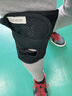 GALVARAN半月板损伤专用护膝男女士膝盖关节保护套髌骨带跑步运动护具 黑色 50cm 【4XL】220-250斤 1只装 【左右通用】 实拍图